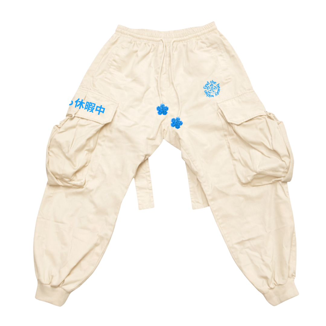 Yotsuba Jersey Cargo Pants ジャージカーゴパンツ　1 Isolabella Utility Cargo Pants | Luxury Japanese Streetwear