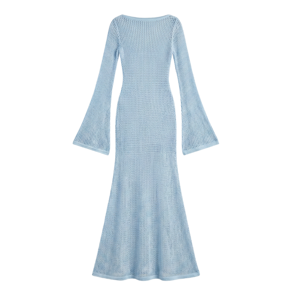 Mykonos Crochet Maxi Dress