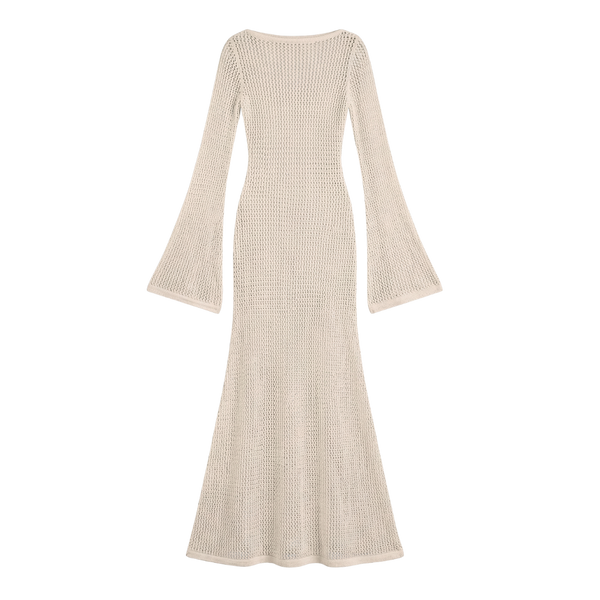 Mykonos Crochet Maxi Dress