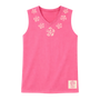 Fleur V-Neck Muscle Tee